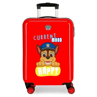 JOUMMABAGS Cestovní kufr ABS Paw Patrol Playful red ABS plast skořepinový se zámkem, 55 cm