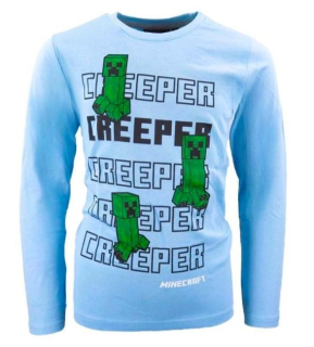 OFICIÁLNÍ LICENCE Triko MINECRAFT sv. modré, vel. 152