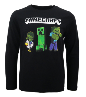 OFICIÁLNÍ LICENCE Triko MINECRAFT černé, vel. 152