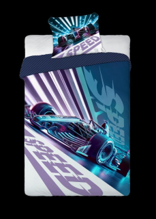 FARO Povlečení Formule Speed Bavlna, 140/200, 70/90 cm