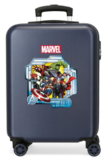 JOUMMABAGS Cestovní kufr MARVEL AVENGERS ABS plast skořepinový se zámkem 55 x 38 x 20 