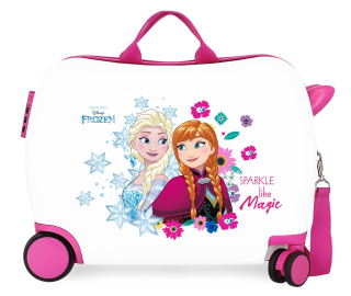 JOUMMABAGS Dětský kufřík odrážedlo na kolečkách FROZEN Multisparkle like magic MAXI 50 x 38 x 20