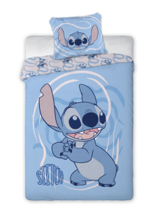 FARO Povlečení Lilo and Stitch blue  Bavlna, 140/200, 70/90 cm