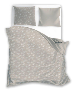 FARO Povlečení Pampelišky krémová satén micro Polyester - satén mikrovlákno, 140/200, 70/90 cm