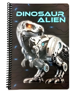 SPIRÁLOVÝ SEŠIT DINOSAURUS, uni
