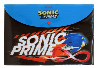 SLOŽKA NA SEŠITY SONIC, uni