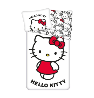 JERRY FABRICS Povlečení Hello Kitty  Bavlna, 140/200, 70/90 cm