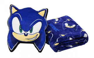 AYMAX Sada Polštář a deka SONIC 