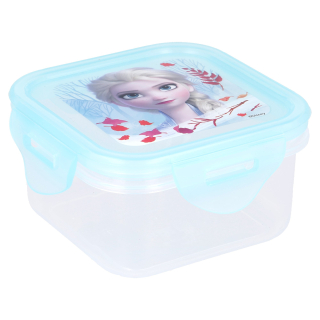 STORLINE Dóza na potraviny FROZEN II ELSA modrá čtverec 290ml