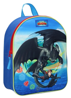 VADOBAG Batoh JAK VYCVIČIT DRAKA 3D 31x25 x12