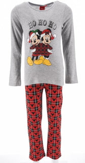 SUN CITY Pyžamo MINNIE A MICKEY vánoční, vel. 128