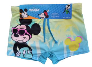 FASHION UK Plavky MICKEY MOUSE boxerky brýle, vel. 128