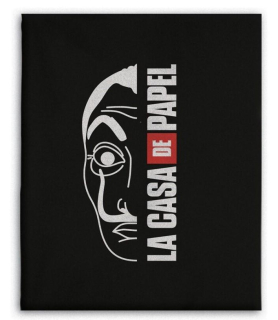 OFICIÁLNÍ LICENCE Deka PAPÍROVÝ DŮM polar fleece 100 x 140