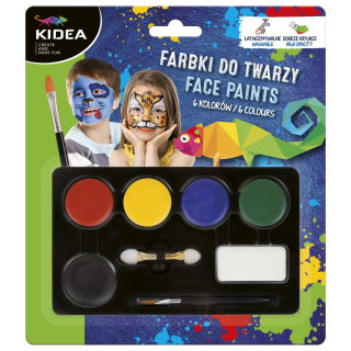 KIDEA Barvy na obličej