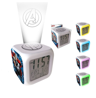 EUROSWAN Budík AVENGERS multifunkční