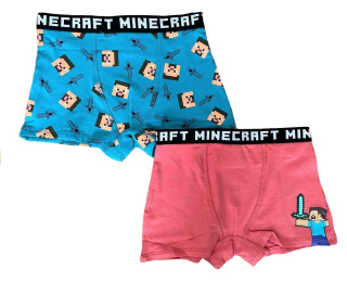 MOJANG Boxerky MINECRAFT 2pack, vel. 152