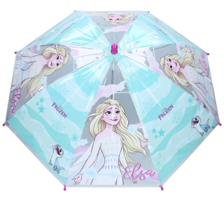 VADOBAG Deštník FROZEN průhledný manuální 