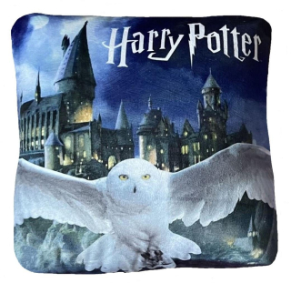 OFICIÁLNÍ LICENCE Polštářek HARRY POTTER tvarovaný červený 35 x 35
