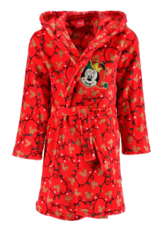 SUN CITY Župan MINNIE VÁNOCE červený coral, vel. 104
