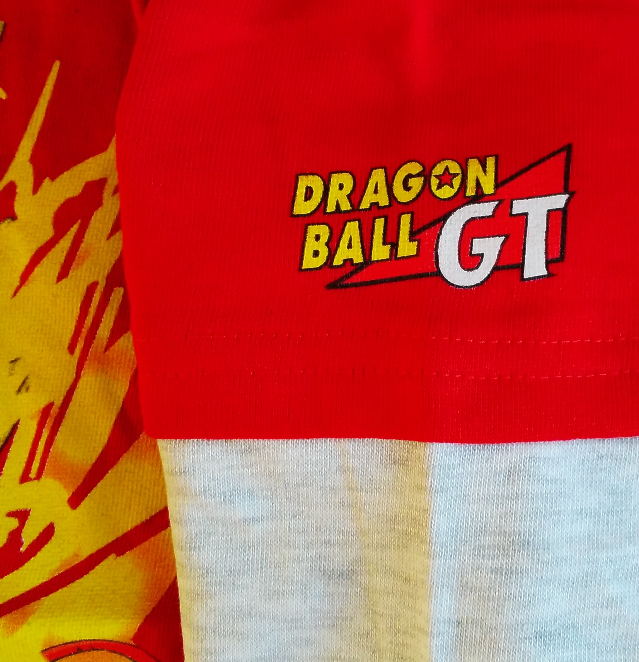 SUN CITY Mikina DRAGON BALL přes hlavu s kapucou červená, vel. 104/110