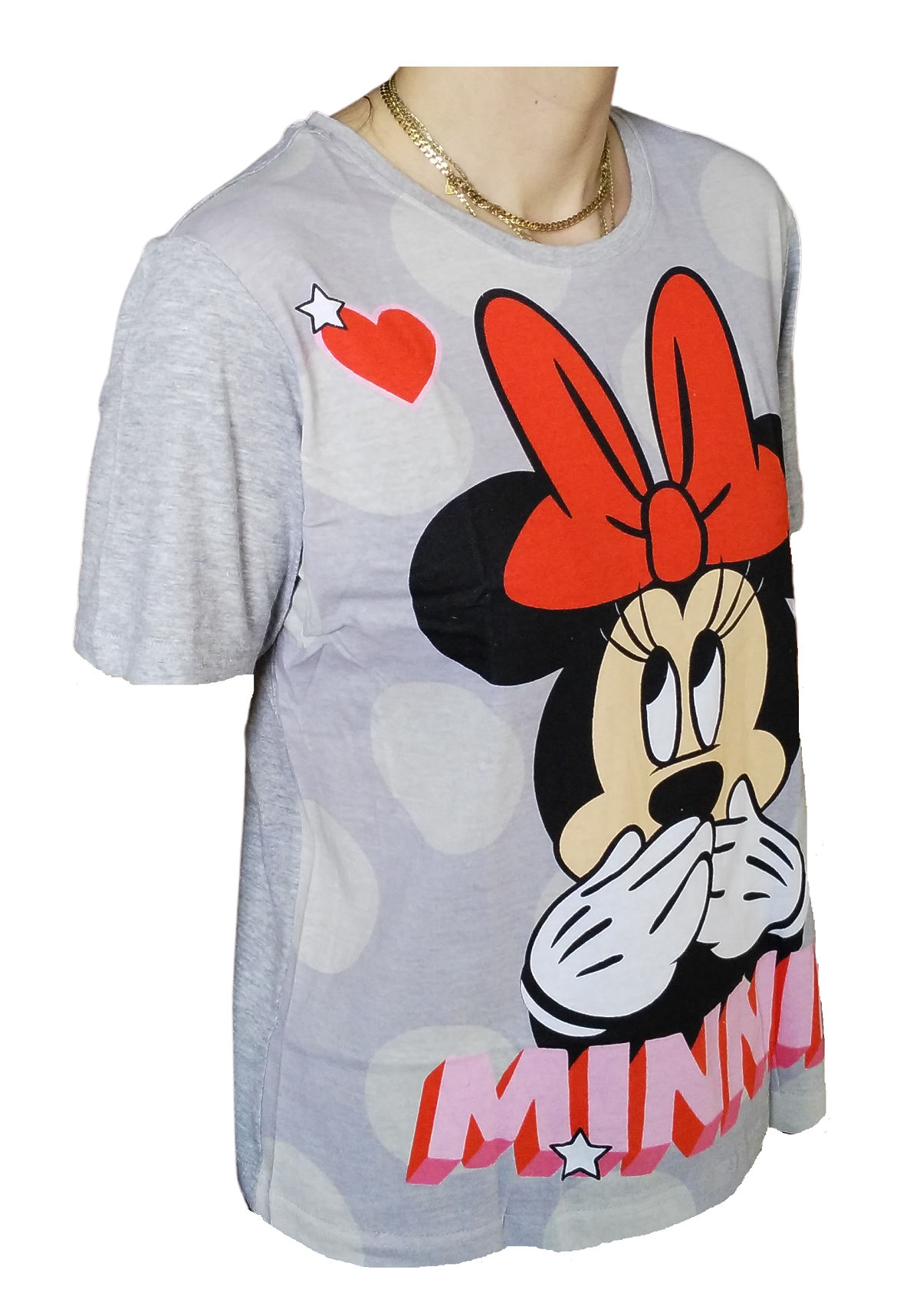 SETINO Dámské tričko MINNIE šedé, vel. S