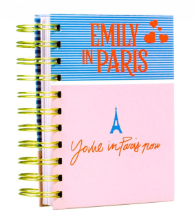 SPIRÁLOVÝ NOTES EMILY IN PARIS, uni
