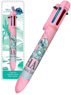 6 - BAREVNÁ PROPISKA LILO A STITCH, uni